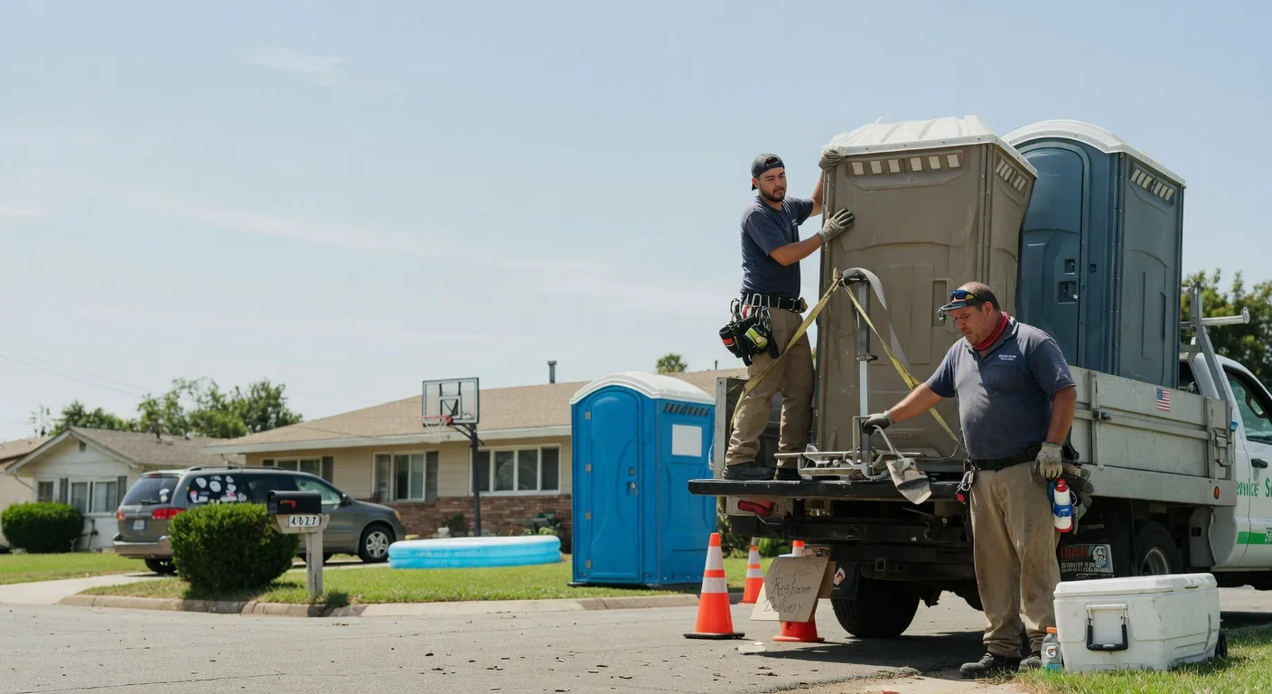 Porta Potty Rental in Terral, OK near me