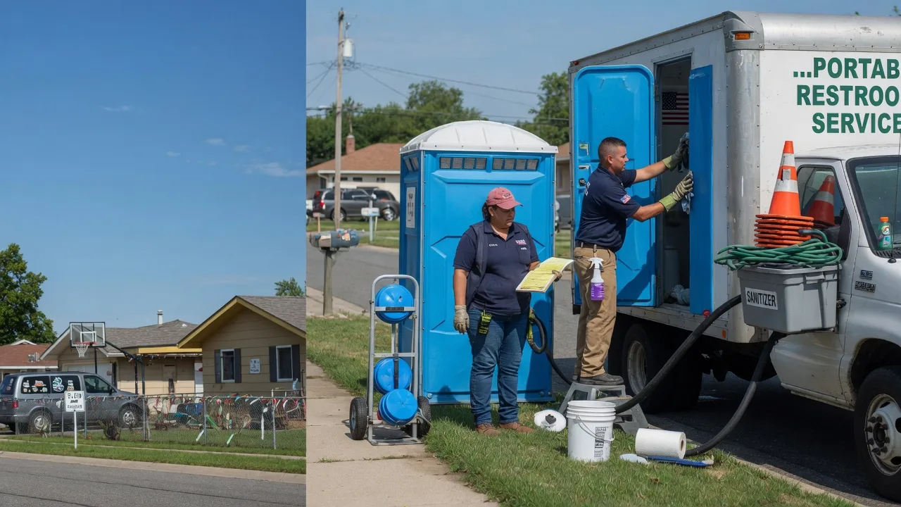 Portable Toilet Rental in Terral, OK near me